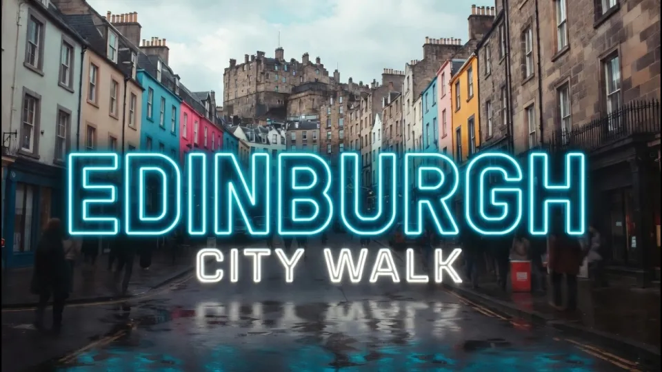 Edinburgh City Walk, Exploring the Royal Mile and Old Town Highlights